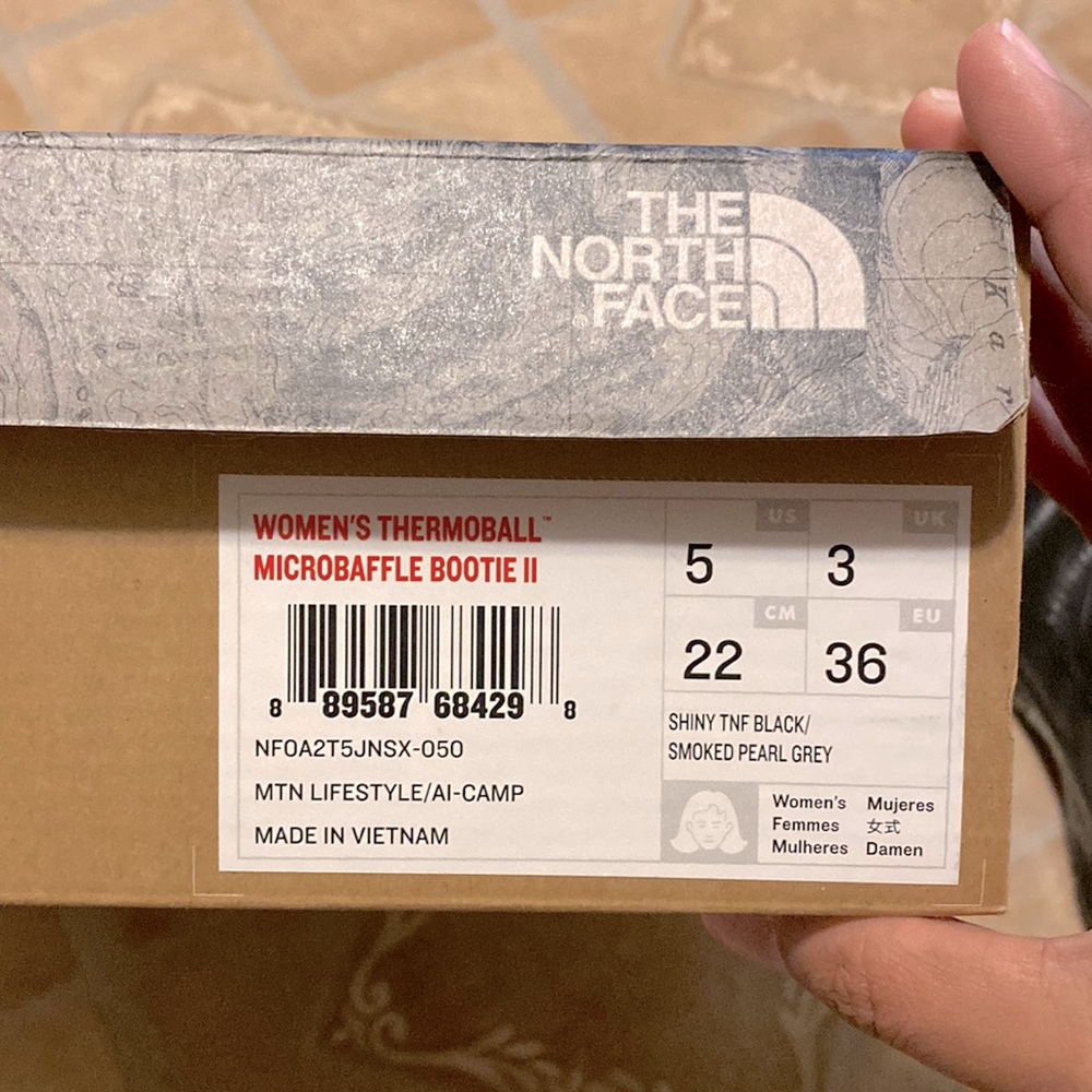 NorthFace Women’s Thermoball Microbaffle Bootie ll
